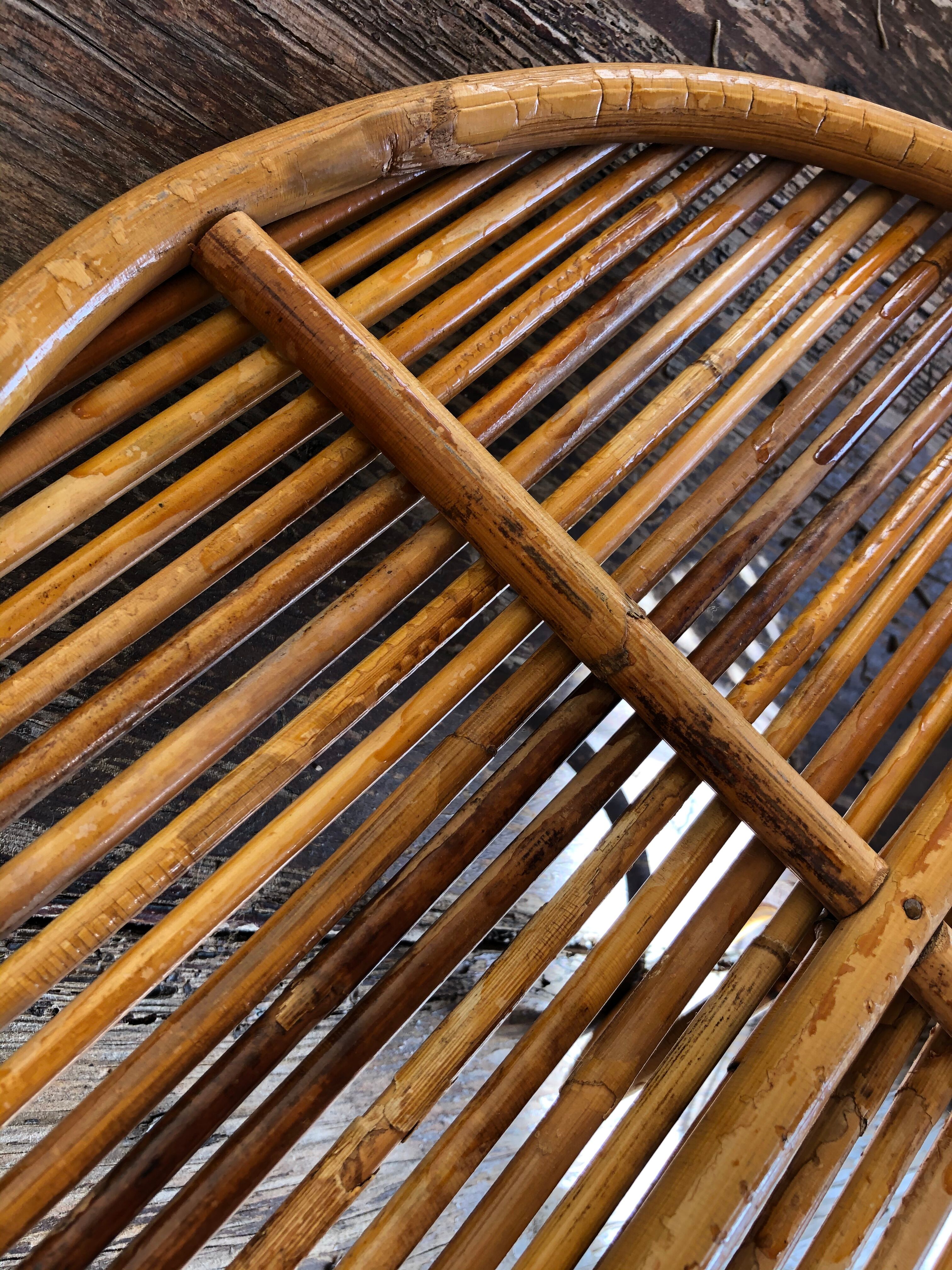 Rattan cheese platter