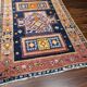 Tapis ancien de Kalkaz, 1920, laine sur laine, 120/320 cm.