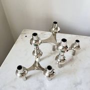 Vintage Stoff Nagel Modular Candle Holder, Iconic German Design, BMF