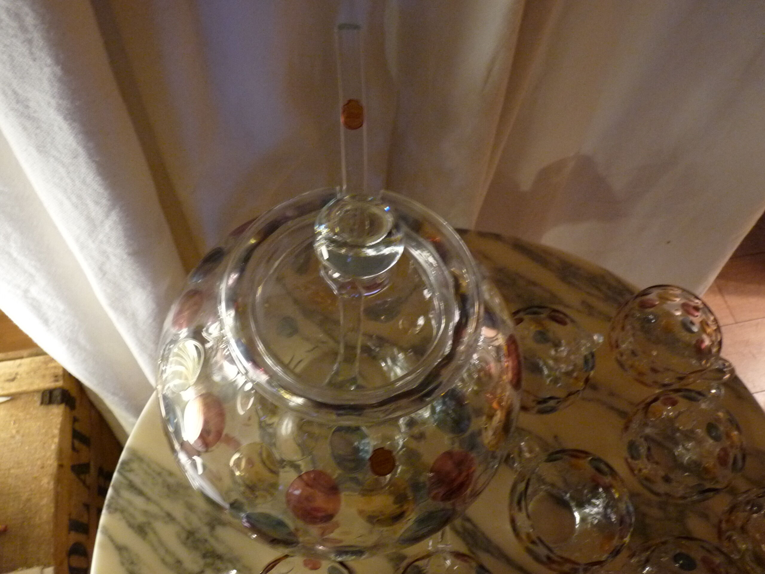 Service a punch ou cocktail en cristal de boheme nemo' by kannegiesser for borske sklo