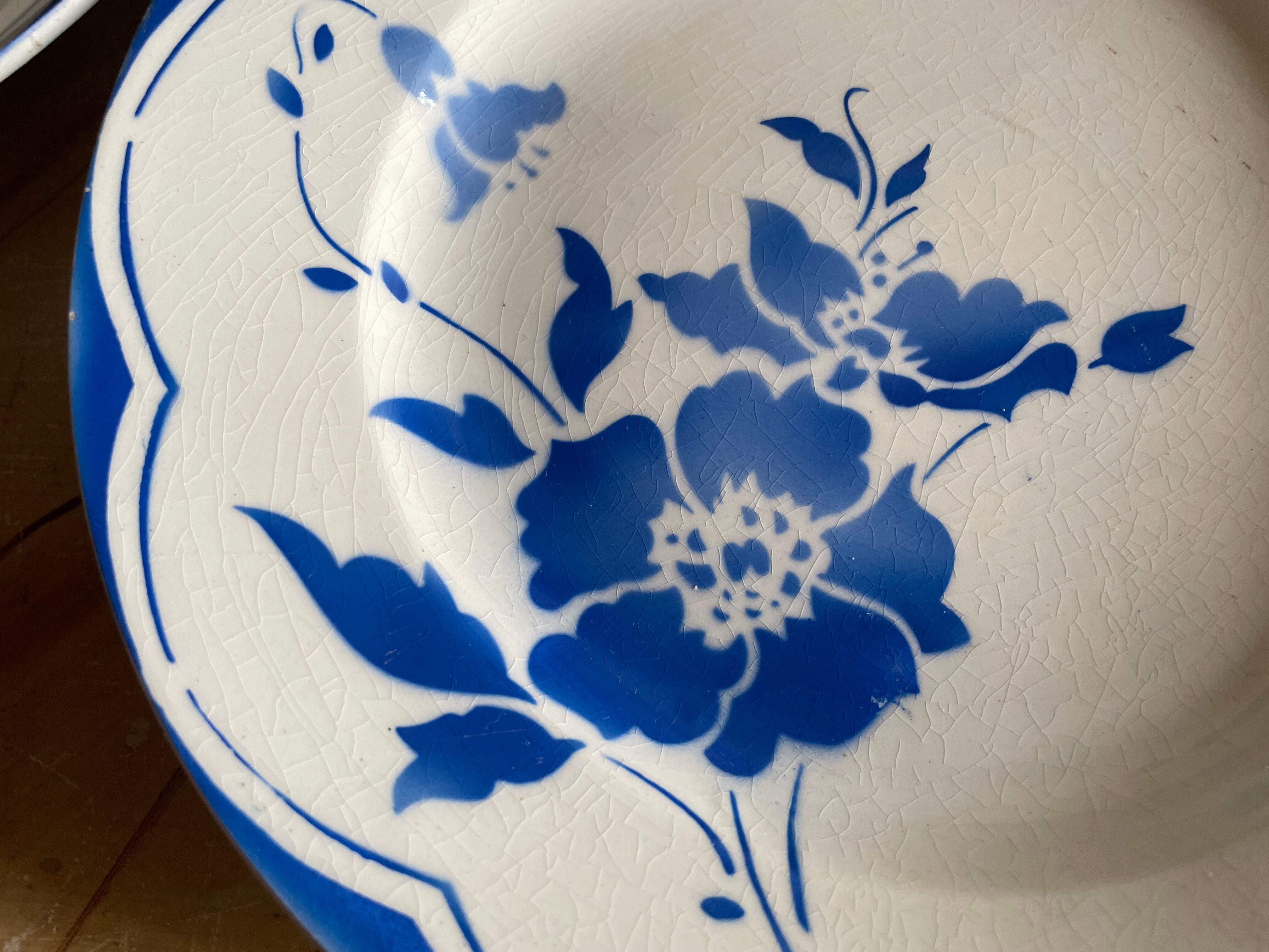 4 old Plates Gien