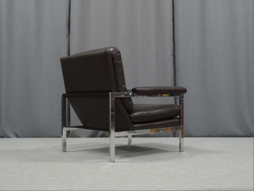 Leather armchair 1970