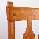 Set of 4 Guillerme and Chambron chairs, Your House, France, 1950s