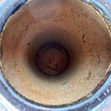 Mid-century modern stoneware mushroom vase by Haico Nitzsche for Søholm, 1960s.