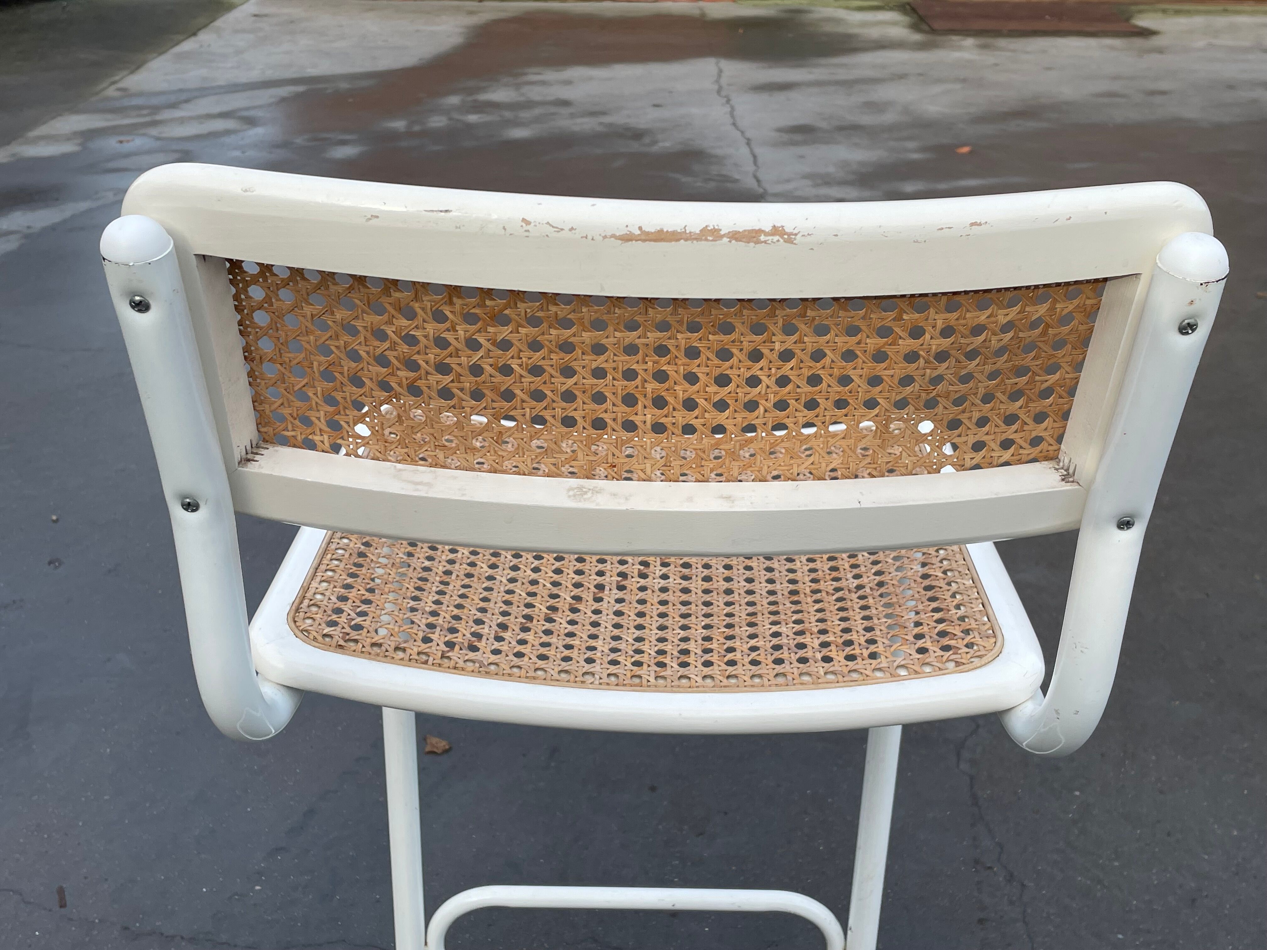 Vintage cesca design bar stool 80's design