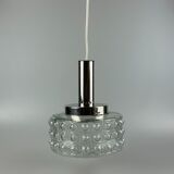 60s 70s VEB hanging lamp ceiling lamp bubble chrome glass space age design
