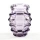 Art Deco vase, manganese crystal, Poland, 1930s