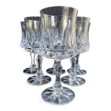 6 Verres à eau – Cristalleries Royales de Champagne - Bayel