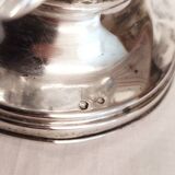 Jarrón de cristal transparente. Spain,1970s.