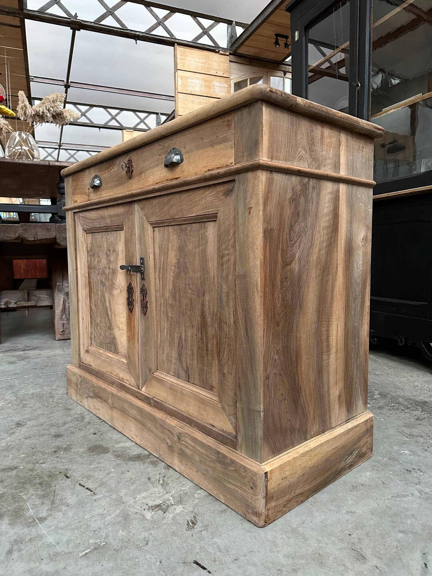 Walnut sideboard Late 19th century