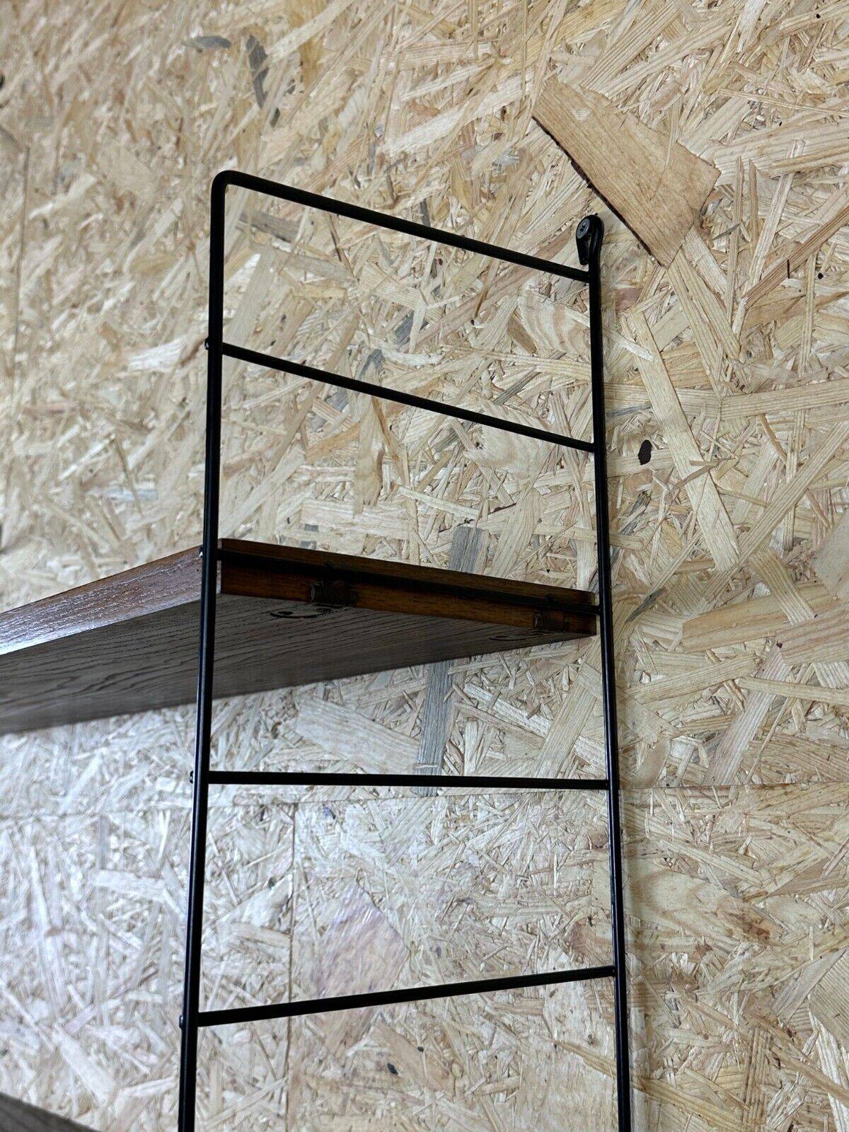 60s 70s oak string shelf module by Kajsa & Nils "Nisse" Strinning Sweden