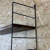 60s 70s oak string shelf module by Kajsa & Nils "Nisse" Strinning Sweden