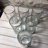 Large Vintage gold rimmed glasses