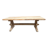 Monastery-style table in oak and elm
