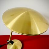 Aluminor brass ufo table / desk lamp 1950