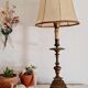 Antique brass lamp