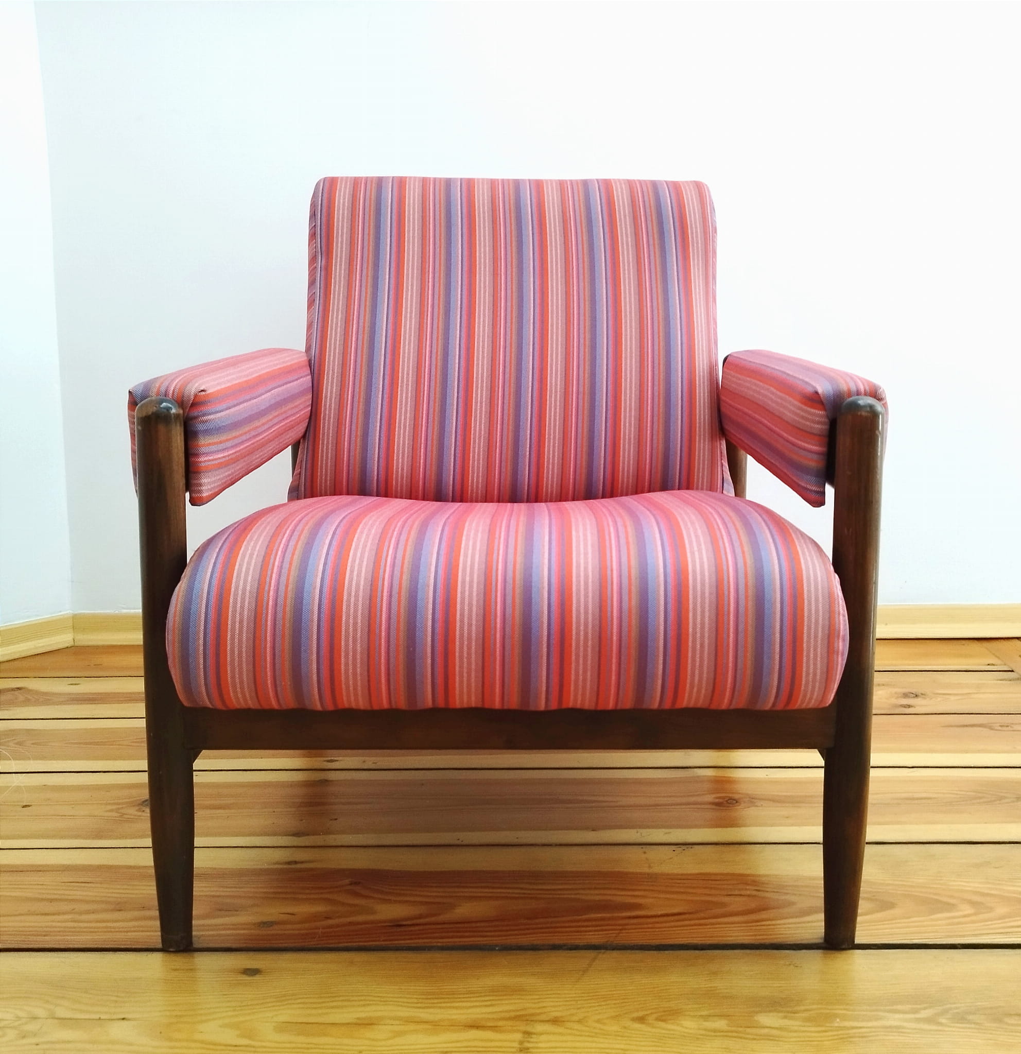 A pair of armchairs, vintage, 60s