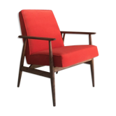 Fauteuil vernis vintage 300-190 en velours de mi-siècle PERSONNALISATION!