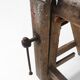 Industrial solid oak Workbench, Belgium ca. 1900