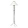 Vintage floor lamp, Poland, 1970s.