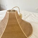 Vintage rattan chandelier