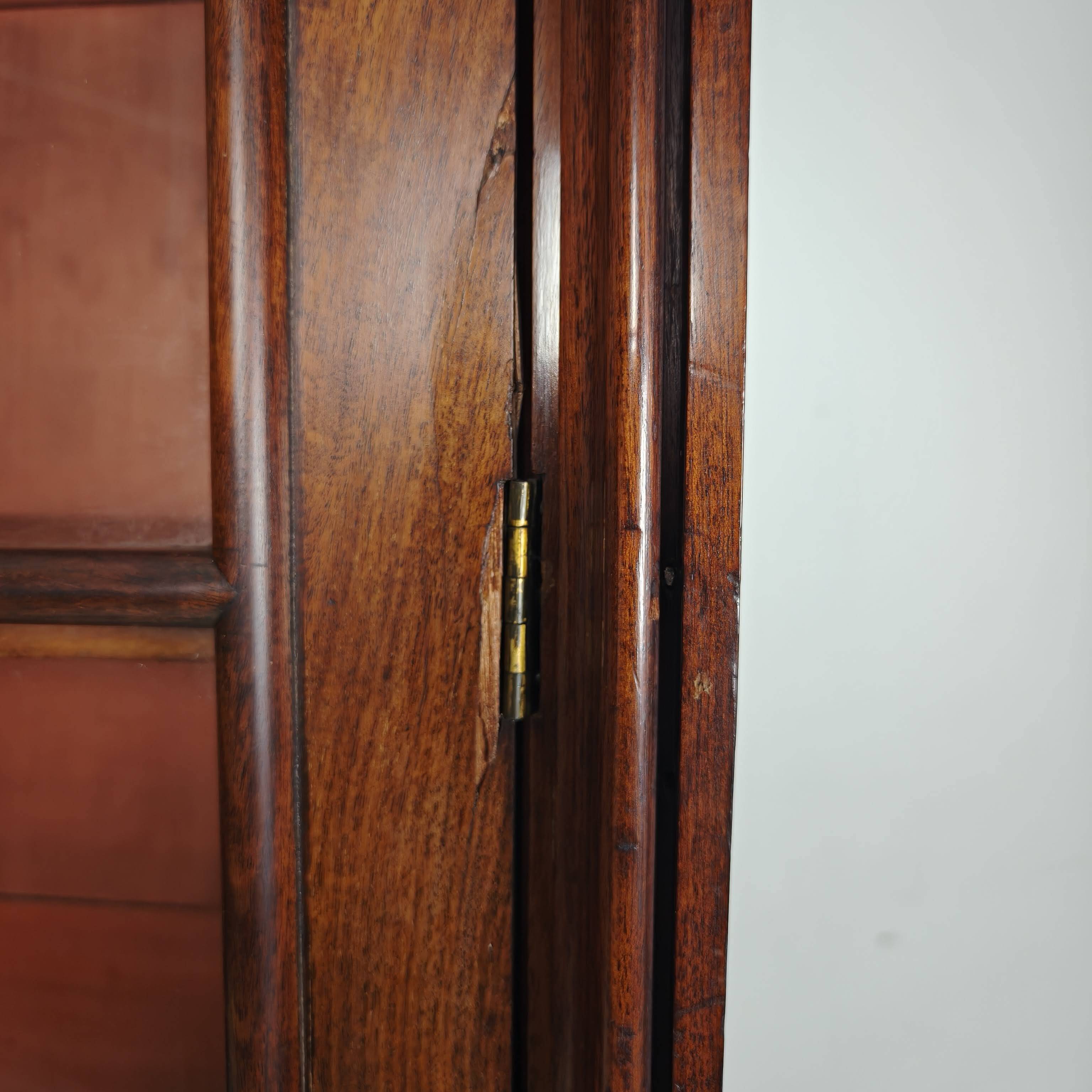 Late 19th Century English Display Bookcase with Glazed Doors & Drawers