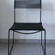 Chaise noire Spaghetti Giandomenico Belotti pour fly line