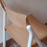 4 two-tone 80's chairs