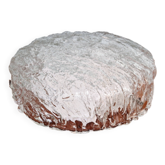 Frosted glass ceiling light, mid-century style, Kaiser Leuchten, 1960-70.