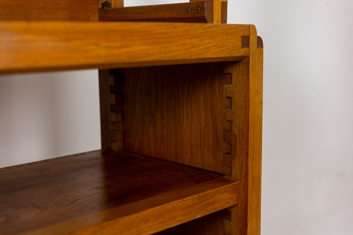 Pierre Chapo, Elm shelf furniture, 1960s