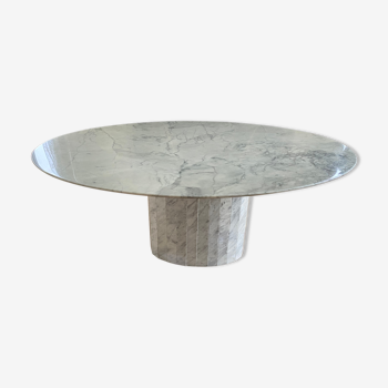 Calacatta marble dining table