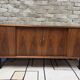 Vintage teak Scandinavian bar cabinet from the 1960s.