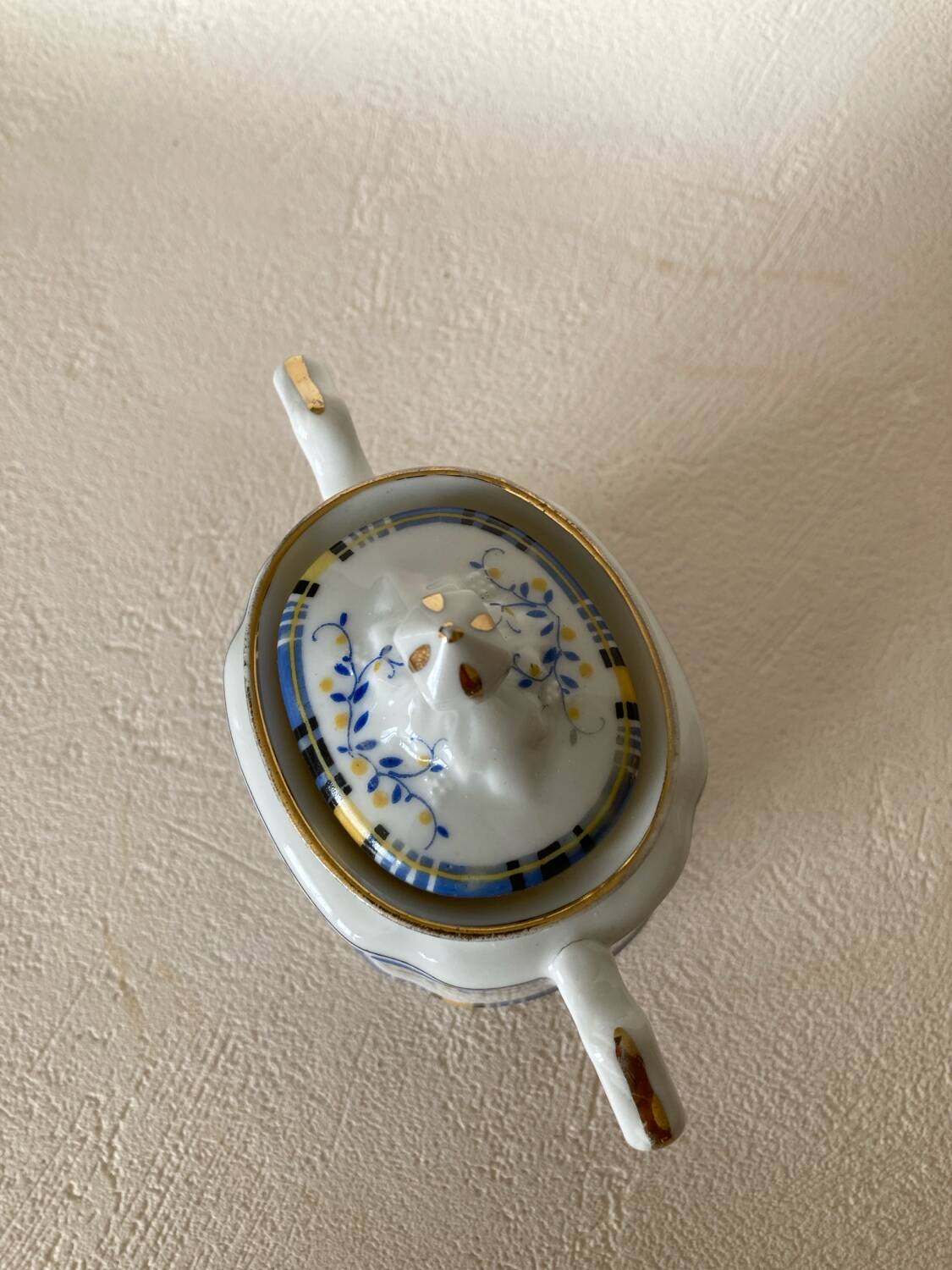 Old Bernardaud sugar bowl (B&Cie) Limoges - circa 1920