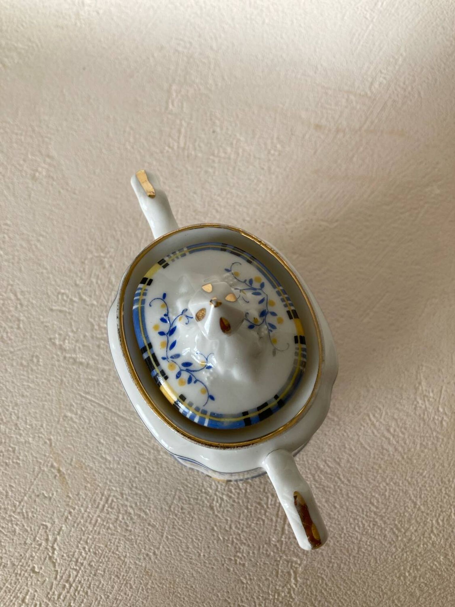 Sucrier Bernardaud ancien (B&Cie) Limoges - vers 1920