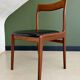 Set of 6 Danish teak chairs, 1970s.