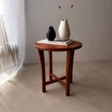 Danish solid teak side table from the 1960s.