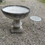 Vintage 80'S cement planter basin