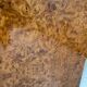 Table basse italienne laque loupe d’orme