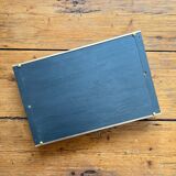 Old restored tray “Les roses”