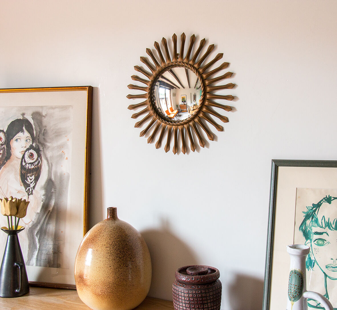 Chaty Vallauris Sun Mirror 38cm