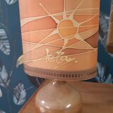 3 cermal vintage lamps