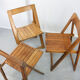 Chaise pliante vintage