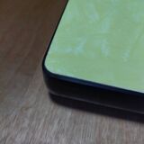 Dessous de plat épais formica jaune moucheté