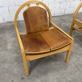 Pair of Baumann armchairs model Argos
