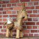 Provençal donkey in rattan