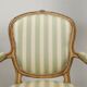 Rococo-style antique salon in wood, 20th century.