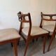 4 Scandinavian teak chairs Samcom Andersen Johannes