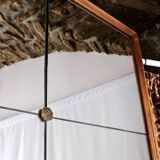 Très grand miroir de style brasserie, France, 1960s