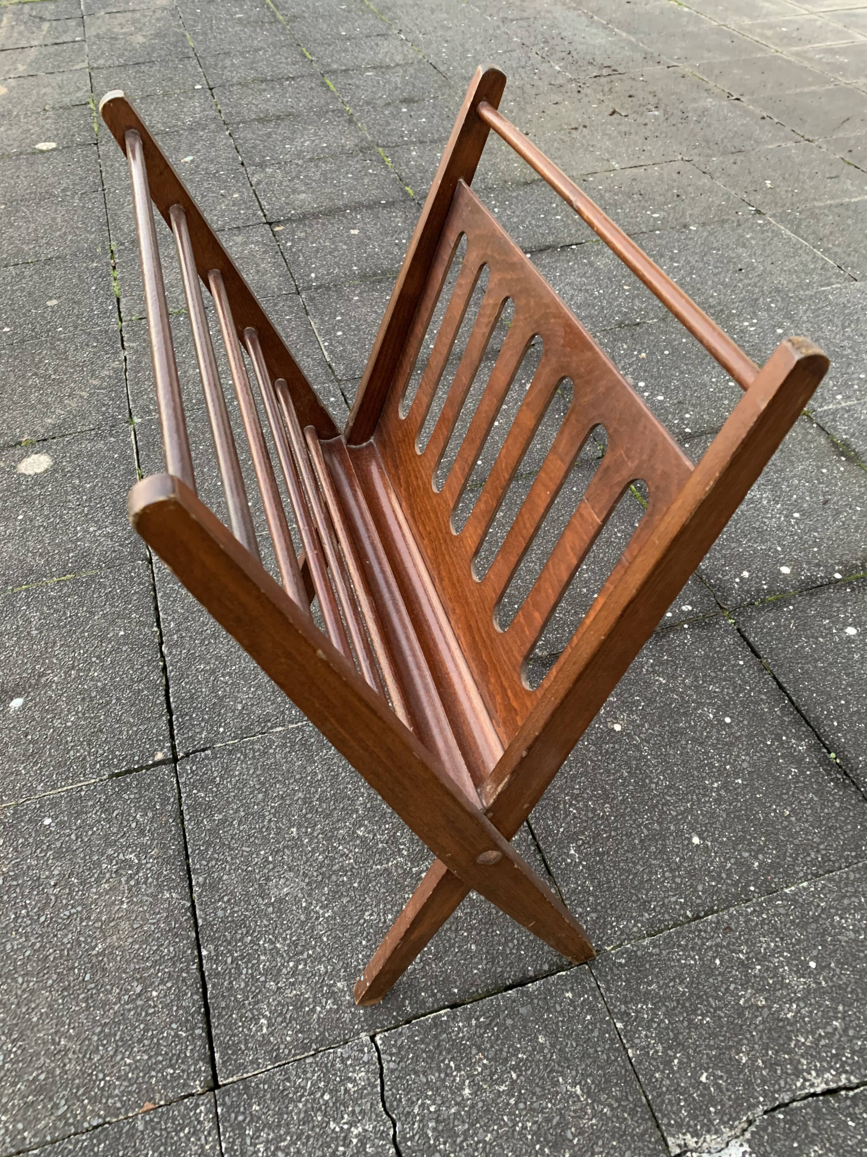 Cees Braakman magazine door for Scandinavian wooden Pastoe 1960