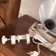 Vintage Articulated Architect Lamp Ledu Sweden Brand New Old Stock NOS